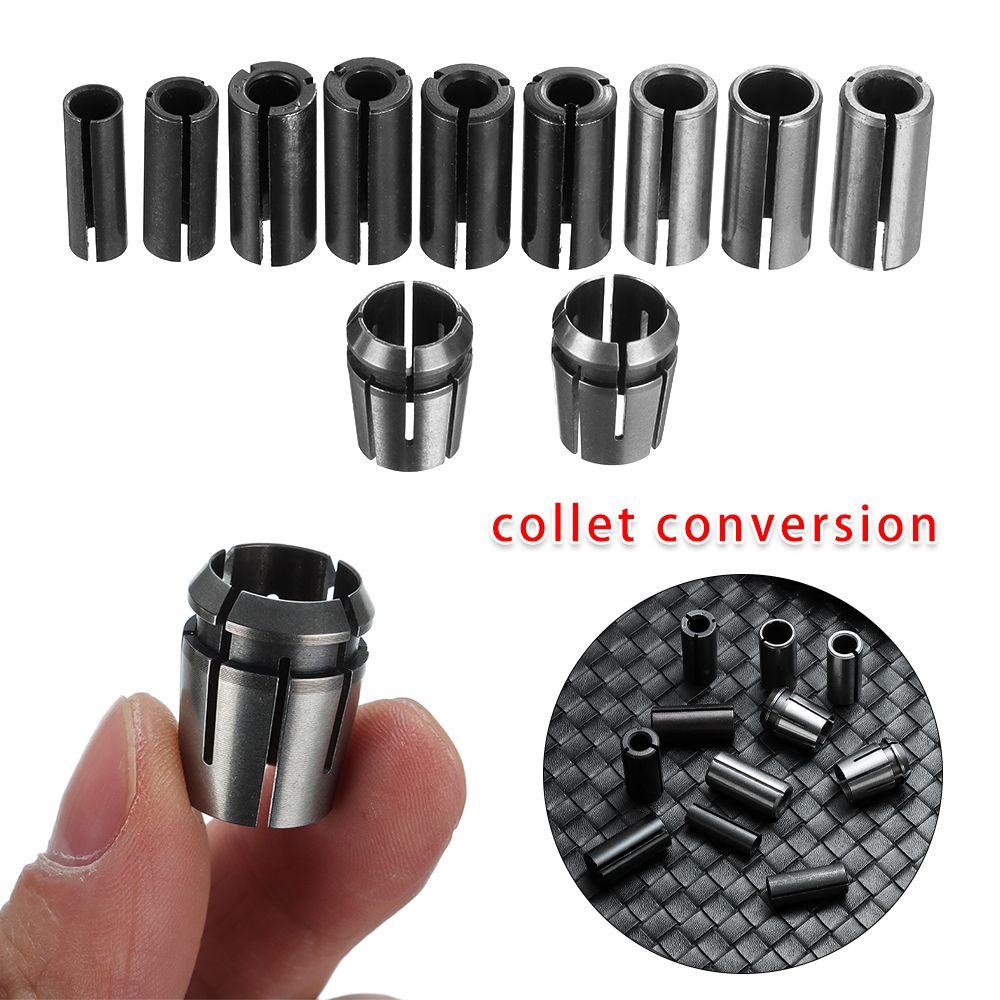 Populer Collet Cone Nut 3612 3612C 3600H Ganti Makita 763803Loyang Sekat -0 12mm 12,7mm