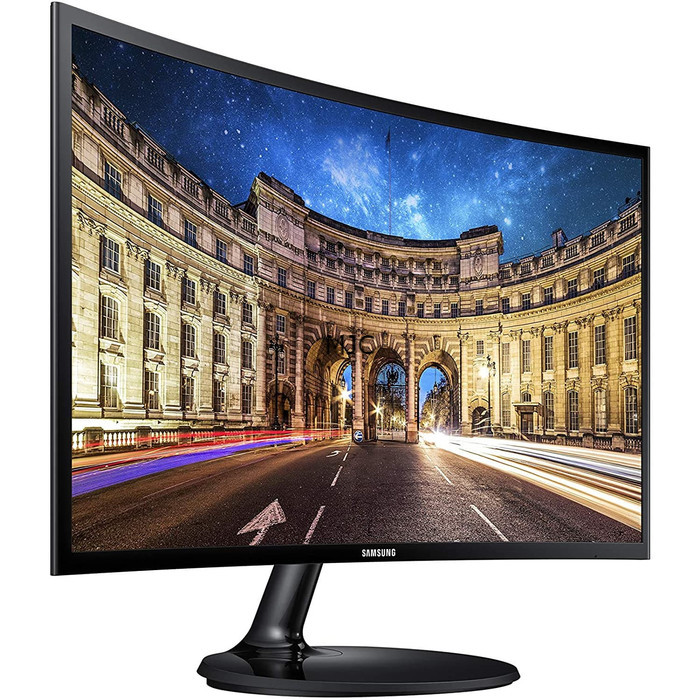 Monitor Led Samsung LC 24C360 Curved FullHD VA 75Hz HDMI/VGA LS24C360