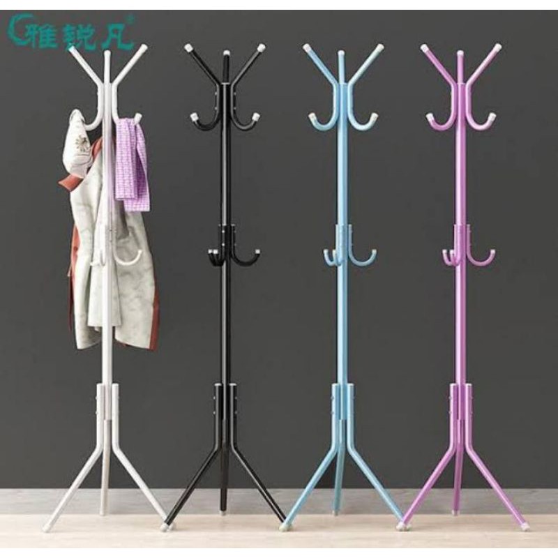 Stand Hanger Multifunction Stand Hanger Baju Portable Gantungan Baju