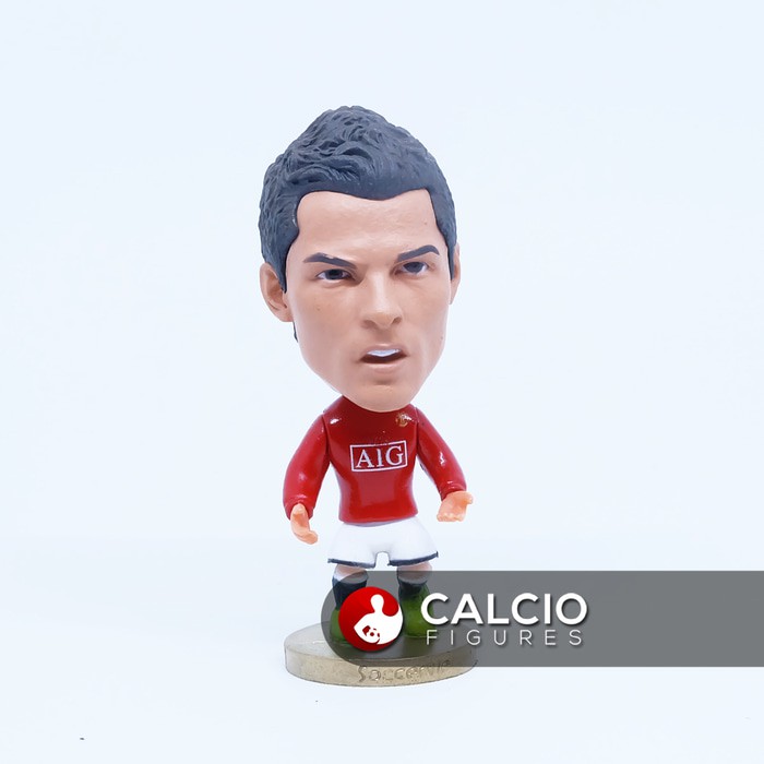 Mu - Cristiano Ronaldo | Action Figure Miniatur Pemain Bola Soccerwe