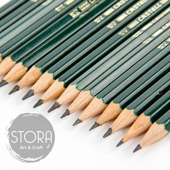 

FABER CASTELL PENSIL KAYU HB - 8B (ORIGINAL)