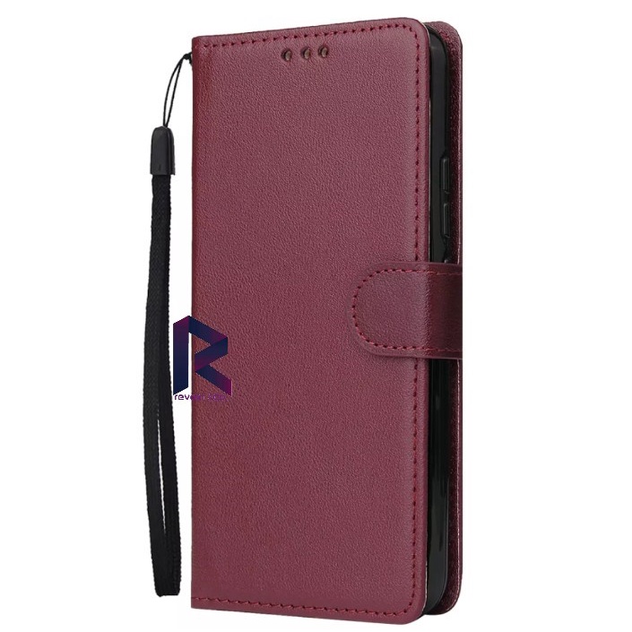 CASING VIVO Y12 Y15 Y17 FLIP WALLET LEATHER KULIT PREMIUM SARUNG BUKA TUTUP FLIP CASE VIVO Y12/Y15/Y17