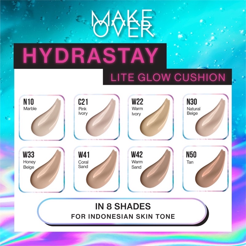 MAKE OVER HIDRASTAY LITE GLOW CUSHION