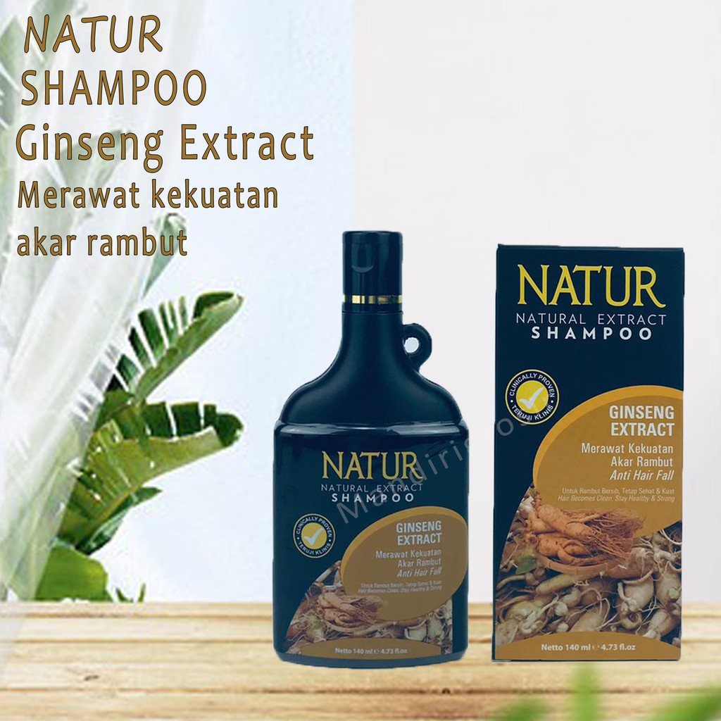 Shampoo *Natur * Ginseng Extract * 140ml