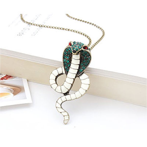 RKL1241 - Aksesoris Kalung Ular Cobra