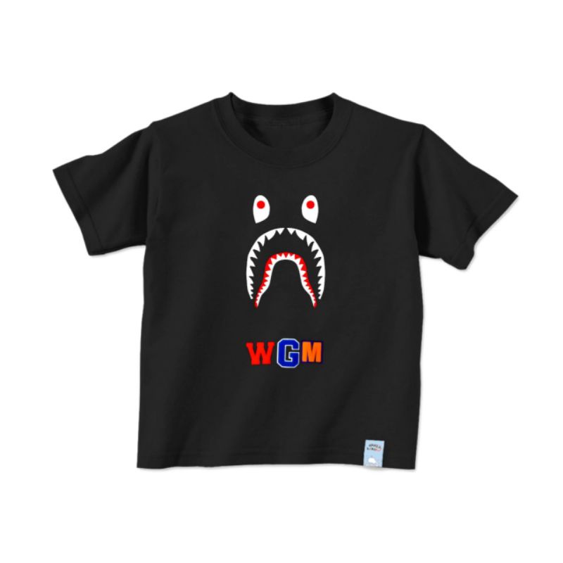 KAOS ANAK BAPE A BATHING APE BAJU TSHIRT HITAM KAOS BAND OVERSIZS LOKAL KAOS ANAK LAKI LAKI PEREMPUA