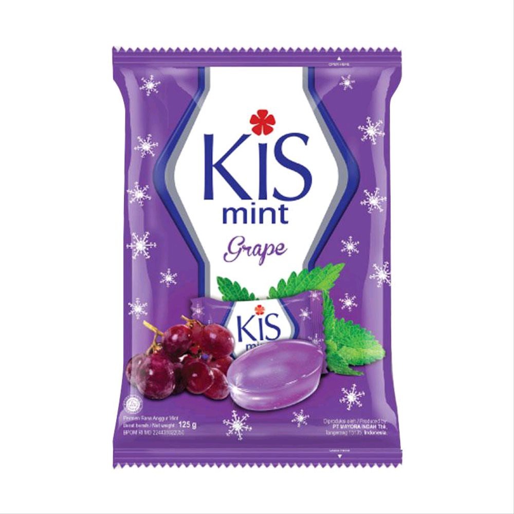 

PERMEN KIS MINT GRAPE 125 GRAM