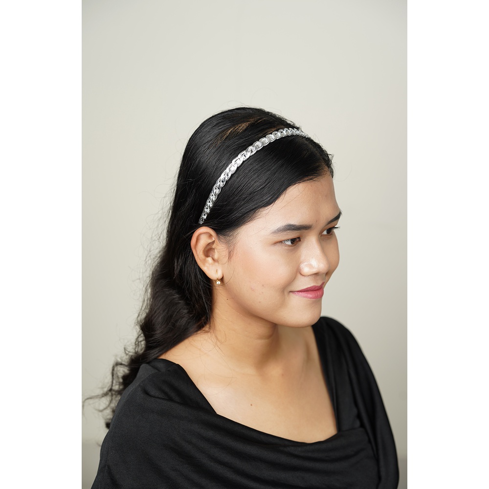 Bandana Bando Mutiara Aksesoris Wanita 072