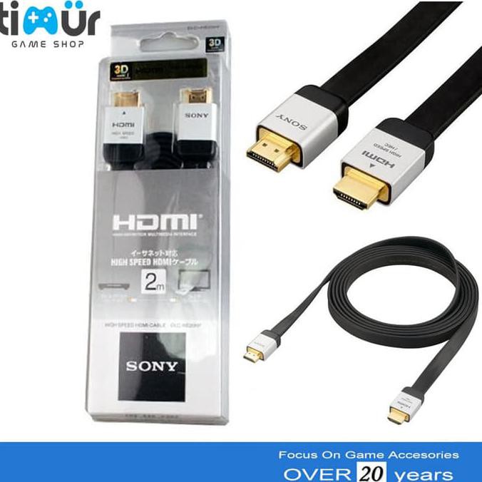 KABEL HDMI SONY - CABLE HDMI TO HDMI - GOLD PLATE