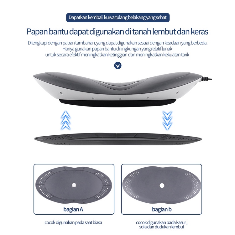 Lumbar Traction device alat terapi kesehatan fisioterapi punggung / Terapi Nyeri Pinggang / Alat Pijat Pinggang