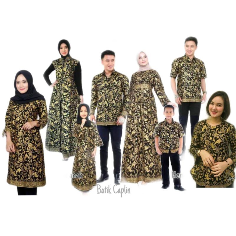 Batik Couple keluarga sania ruffle ori ndoro jowi dnt mataram Termurah Modern Bakung