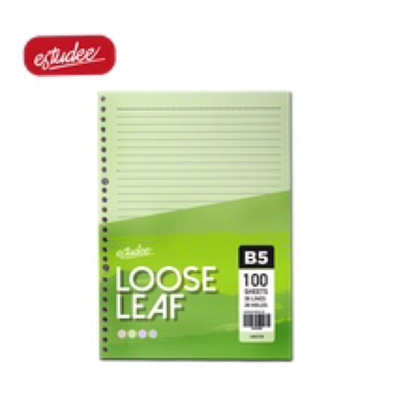 

Estudee Loose Leaf Color B5 100 Green 207970980