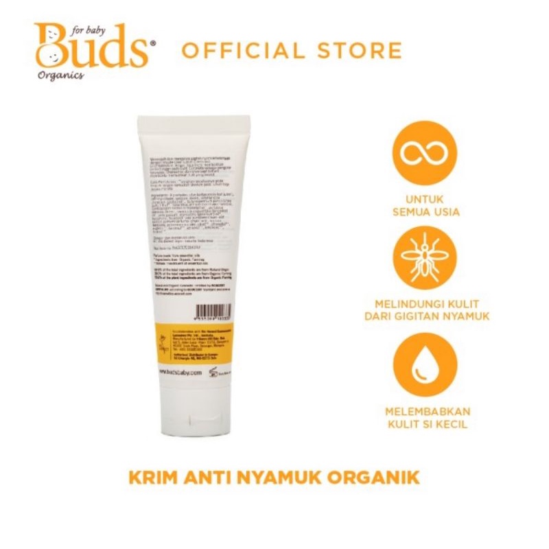 Buds Organics Mozzie Clear Lotion Everyday 75 ml - Lotion Anti Nyamuk