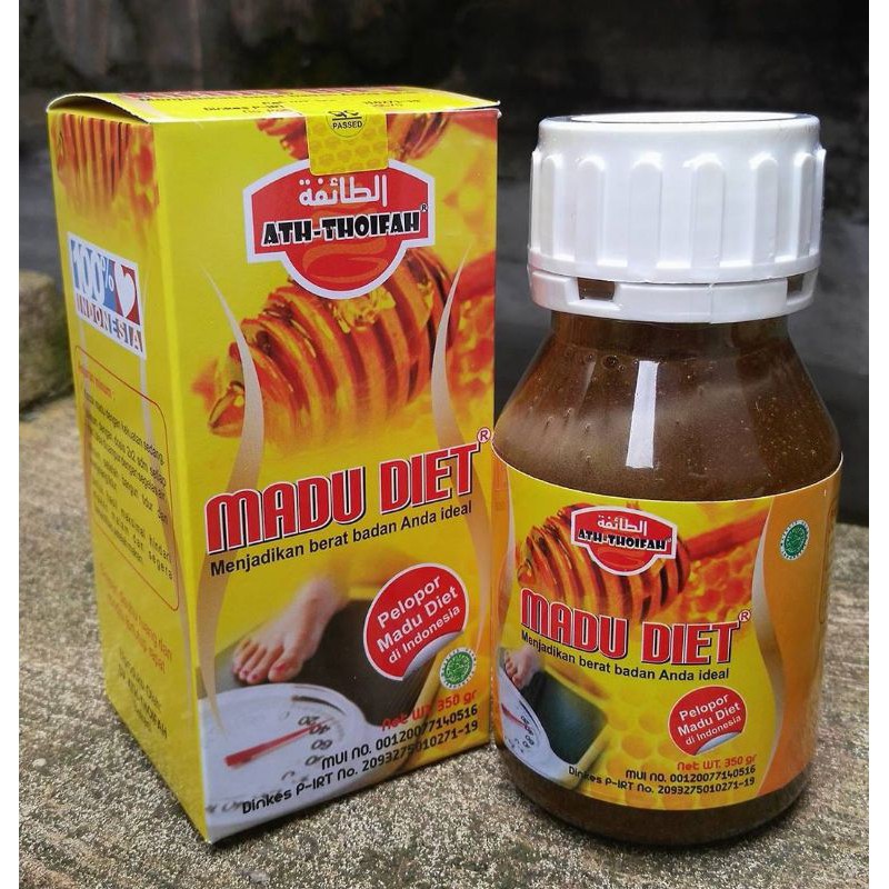 

Madu diet 100% asli murni 350g halal ATH-THOIFAH