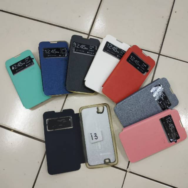 Flip Case Andromax i3 book cover sarung buku buka tutup flipcase flipsell flipshell