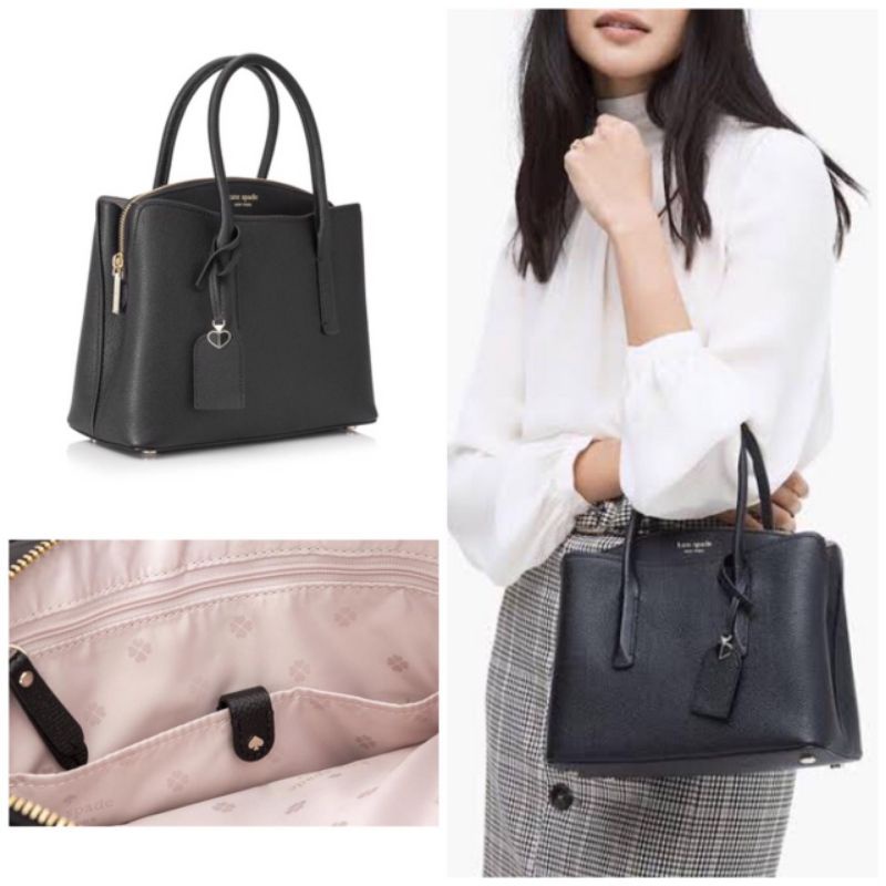 Kate Spade Margaux Medium Satchel Black