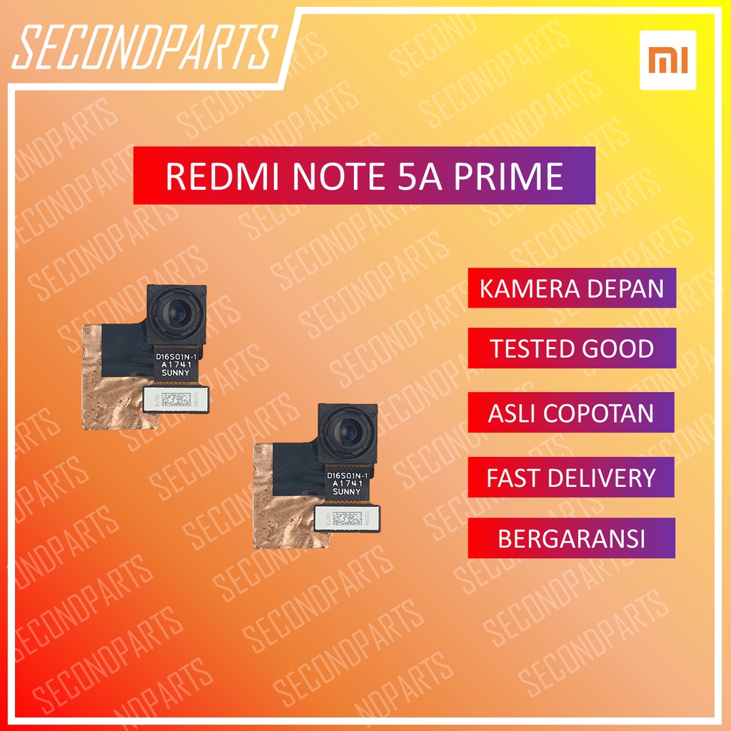 KAMERA DEPAN XIAOMI REDMI NOTE 5A PRIME ORIGINAL COPOTAN