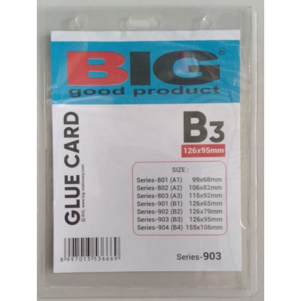 

ID Card - Name Tag - Card Holder B3 126mm x 95mm