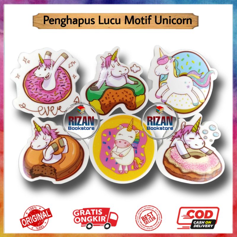 

Penghapus Lucu Motif Unicorn