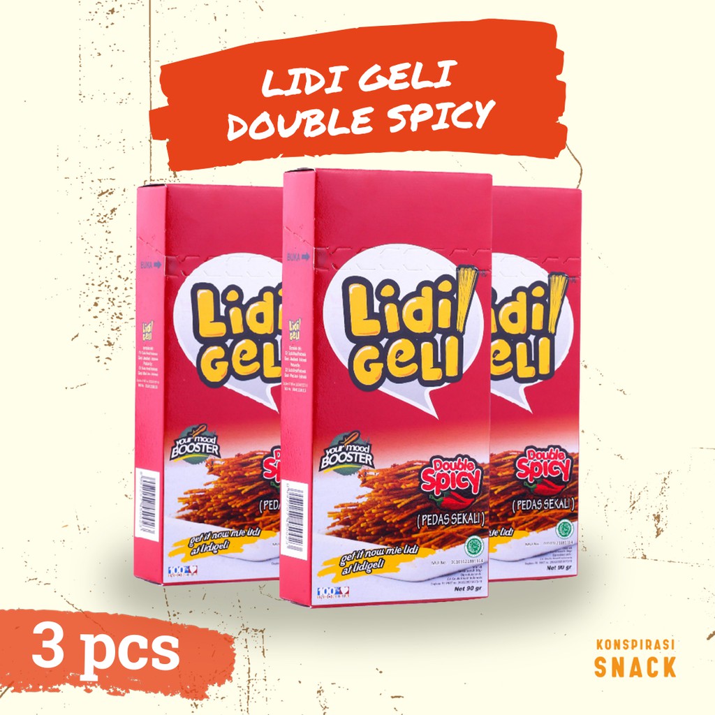 

Lidi Geli Double Spicy 3 pcs