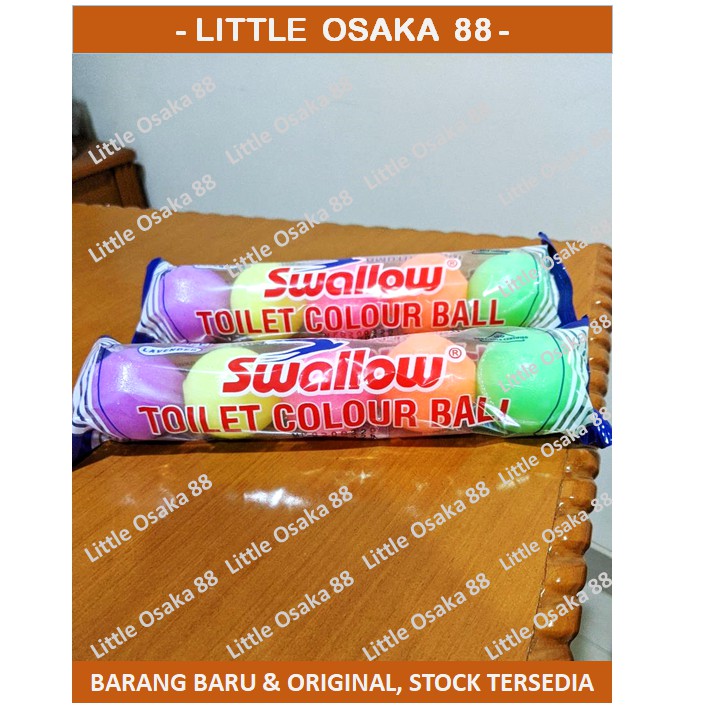 Swallow Kamper Toilet 200 gr isi 5 balls.