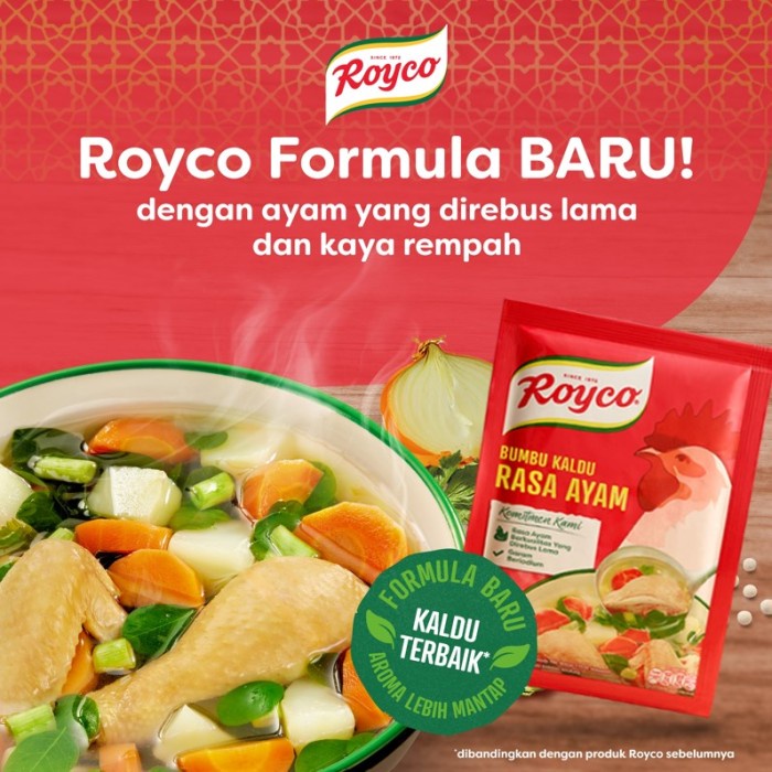 

ufd6021 Royco Bumbu Kaldu Ayam Penyedap Rasa 230G - Penyedap Makanan Fsfs201