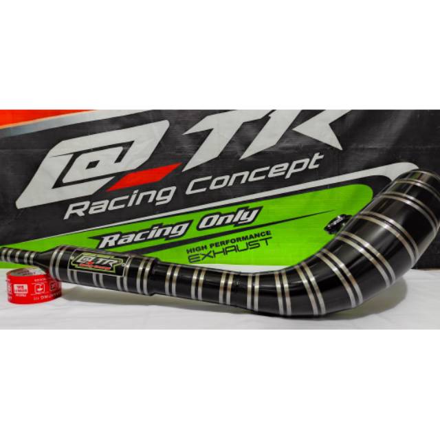 Knalpot RxKing Lobster Telo Black Doff Super Gurih