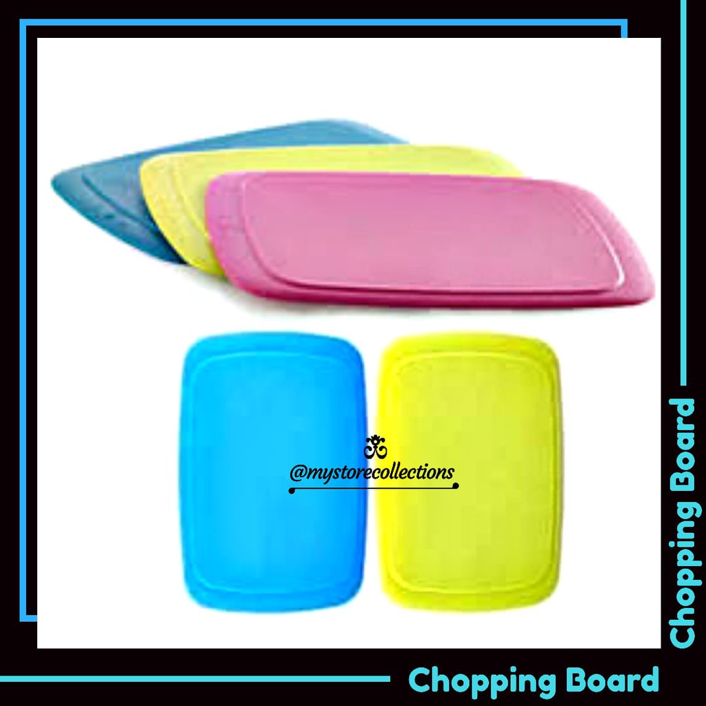 Chopping Board Satuan ( Talenan Plastik ) Biru / Hijau Tupwr