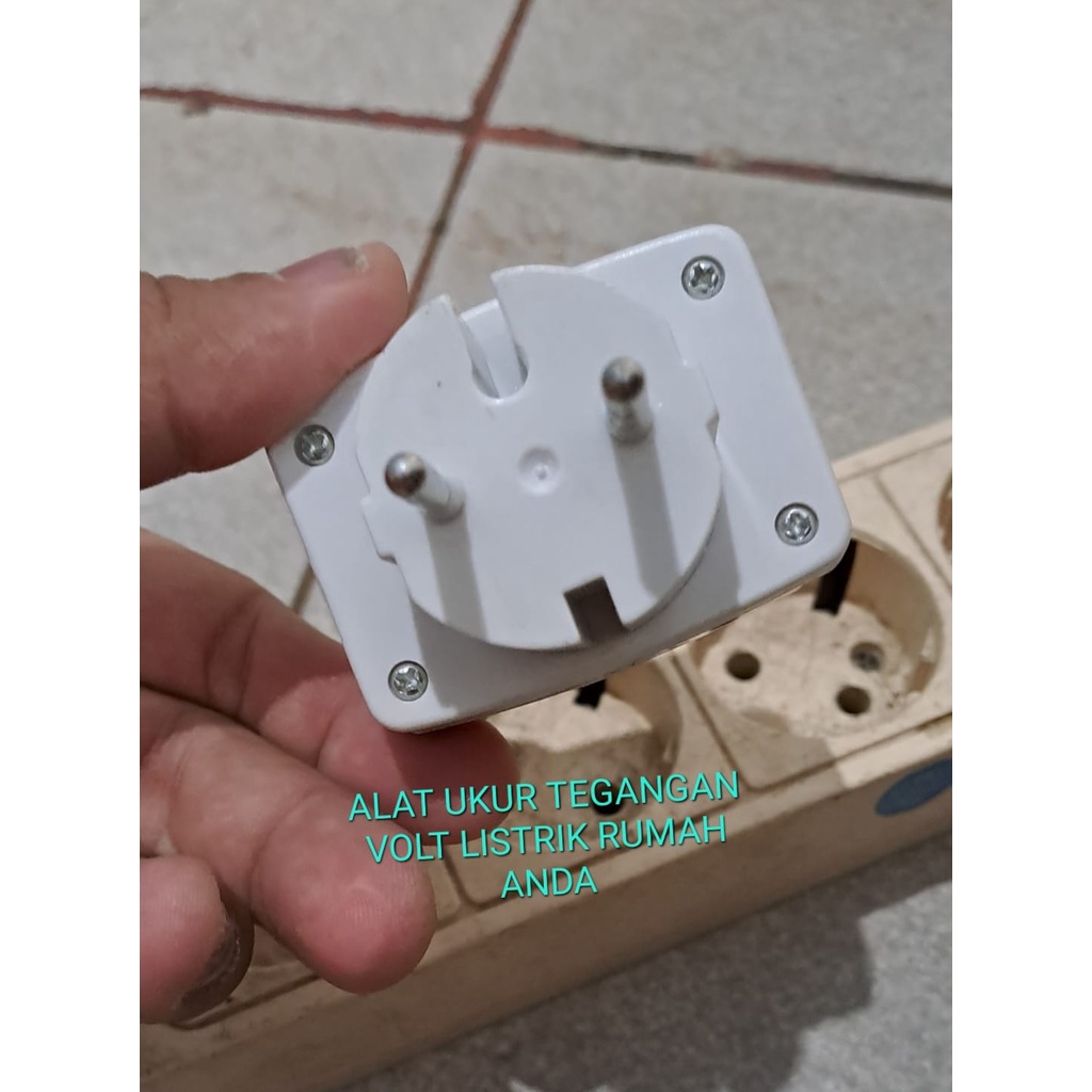 G636 ORIGINAL VOLTMETER ALAT UKUR TEGANGAN VOLT LISTRIK RUMAH TES PEN TESPEN ALAT UKUR TEGANGAN KABEL ARUS LISTRIK CEK DAYA AC DC DETEKTOR VOLTAGE VOLT LED LIGHT VOLTASE G636  Voltmeter Digital (AC 80-300V) Model Colok  Voltmeter Digital AC yang digunakan