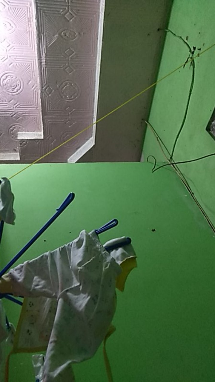 Tali Jemuran Jemur 5 Meter Praktis Kuat Murah Clothes Line Laundry Tambang Dengan Pengait Hanger