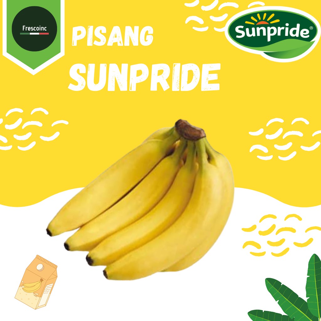 

BUAH PISANG SUNPRIDE 1Kg TERMURAH / Pisang Segar [Pusat Distributor Sunpride]