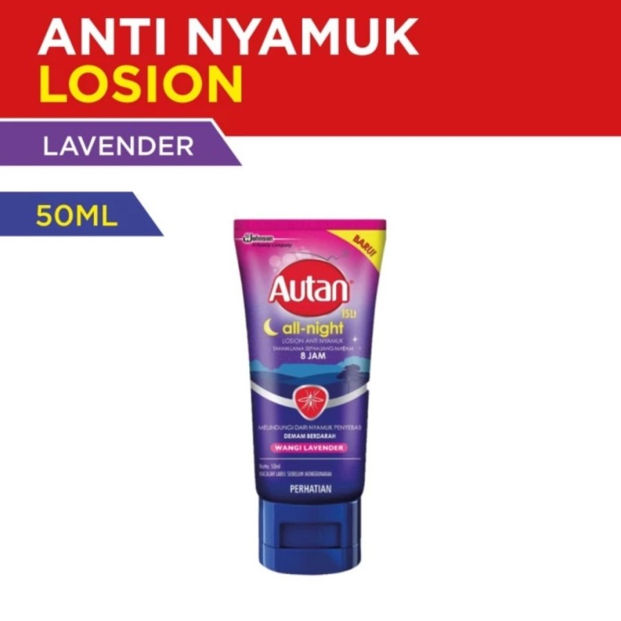 AUTAN LOTION ANTI NYAMUK ALL NIGHT 50 ML