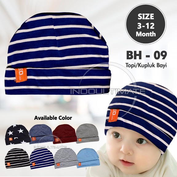BH-09 Topi Bayi / Topi anak Casual / Baby Hat / Topi Anak / Kebutuhan Bayi / Kebutuhan Fashion Anak-6