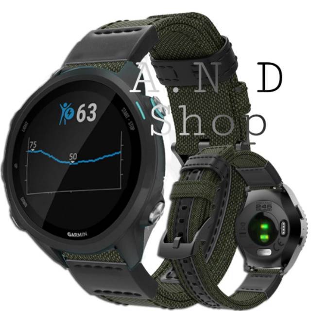 GARMIN FORERUNNER 245 MUSIC EDITION STRAP NYLON NILON