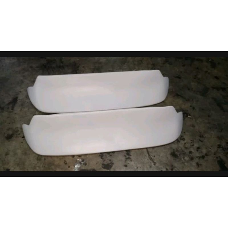 spoiler spoon Honda Brio warna poxy cat dasar