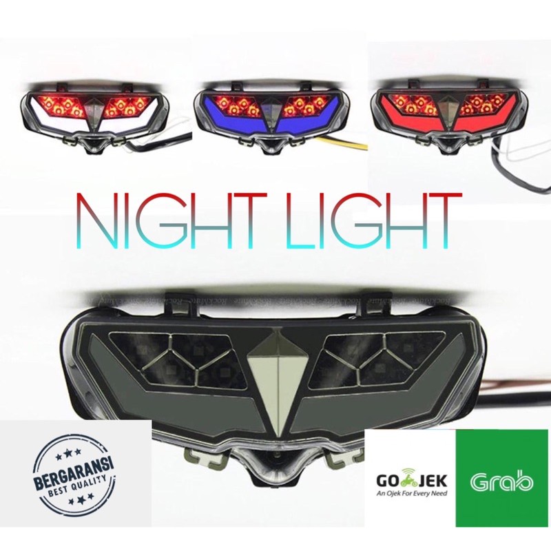 Stoplamp Lampu Rem Vixion R Xabre 3 In one R95