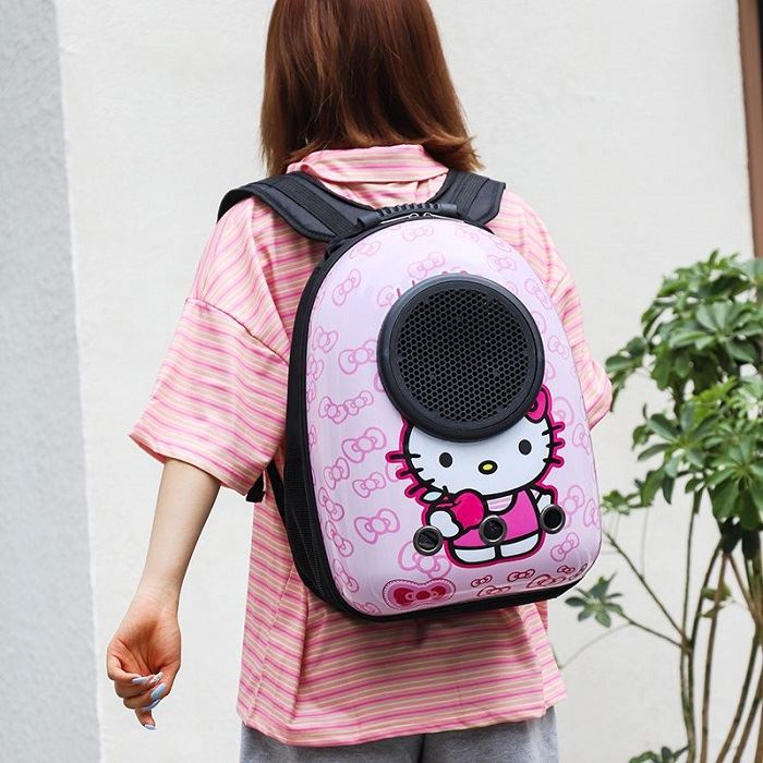 BJ27801 (WAJIB J&amp;T) - BLACK/PINK/RED MINION/HELLOKITTY - TAS RANSEL HEWAN PELIHARAAN TRANSPARAN TAS ANJING KUCING PERJALANAN TRAVEL BAG ASTRONOUT PET BAG WANITA FASHION IMPORT MODIS ELEGAN TERMURAH TERLARIS TERBARU BAGSTORE JAKARTA TAS BATAM JT7801 BQ3438