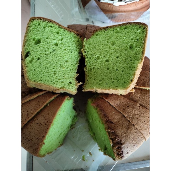 

CHIFFON CAKE PANDAN,ASLI KHAS PONTIANAK