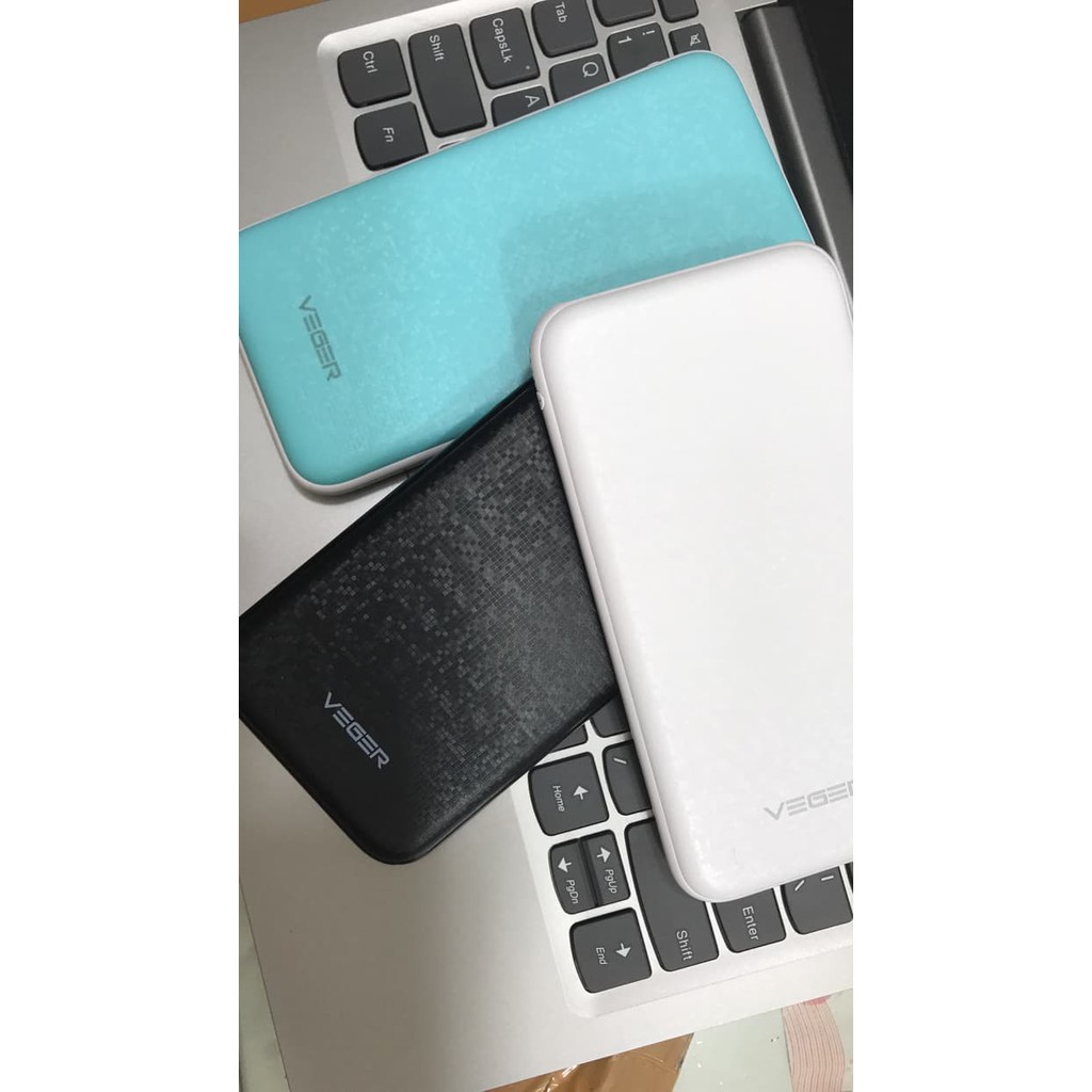 Powerbank Veger V16 25000Mah Slim Original / Pb Veger 25000Mah V16 Sli