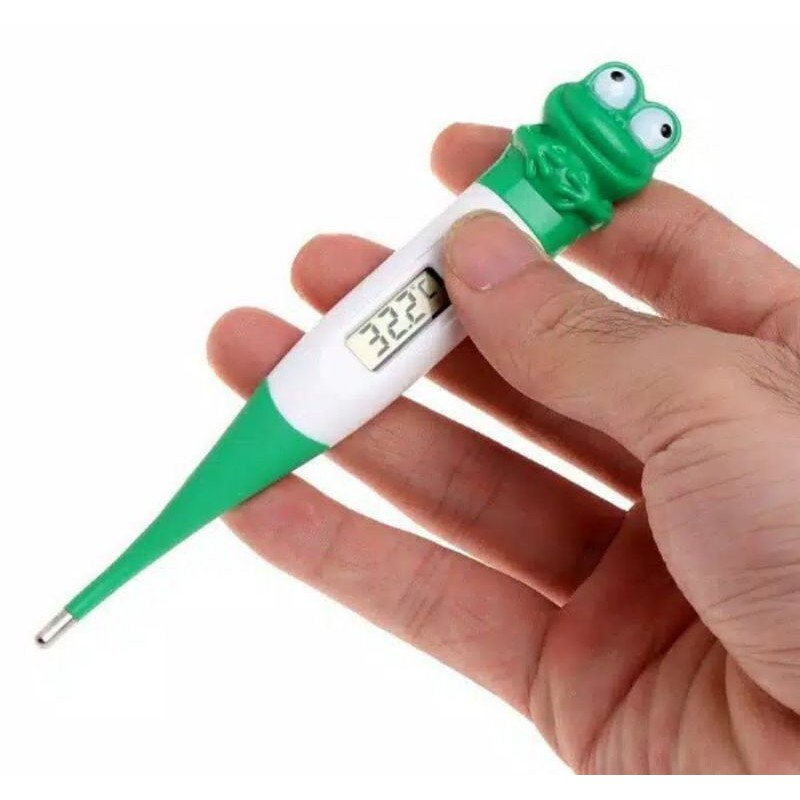 BLESSHOP Thermometer Digital Termometer Suhu Badan Otomatis