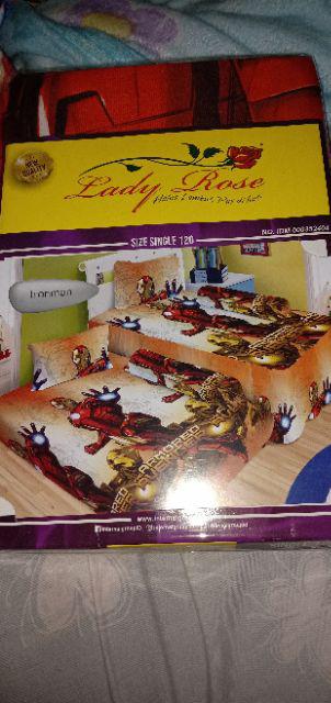 Ladyrose 2in1 Lady Rose Sprei Duo Sorong Atas Bawah 2in1 120x200