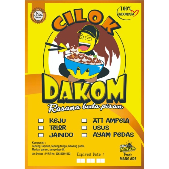 

Cilok Dakom