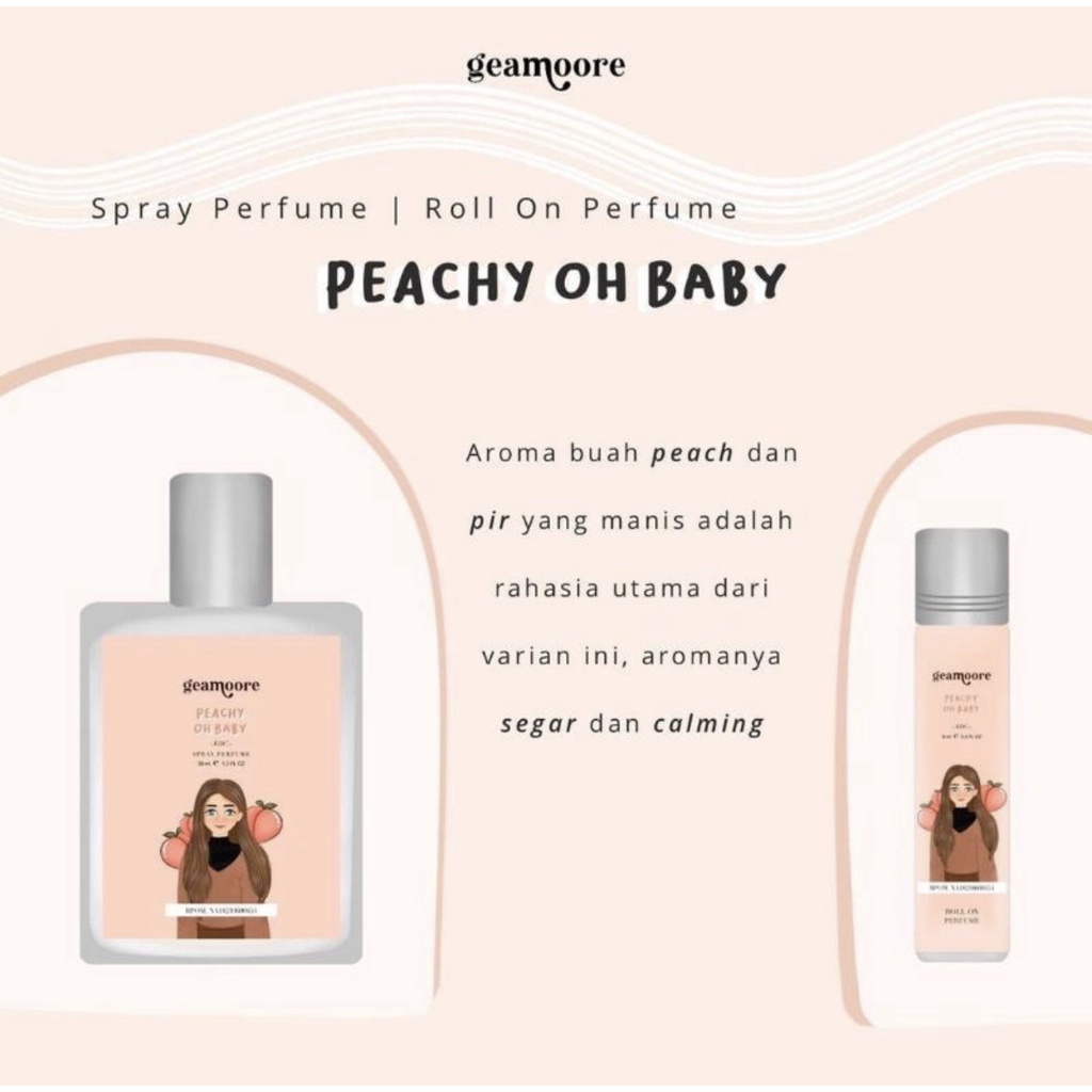 Geamoore Parfum Inspired Series 30ml - Parfum Geamoore | Parfum Wanita | Minyak Wangi Wanita BPOM