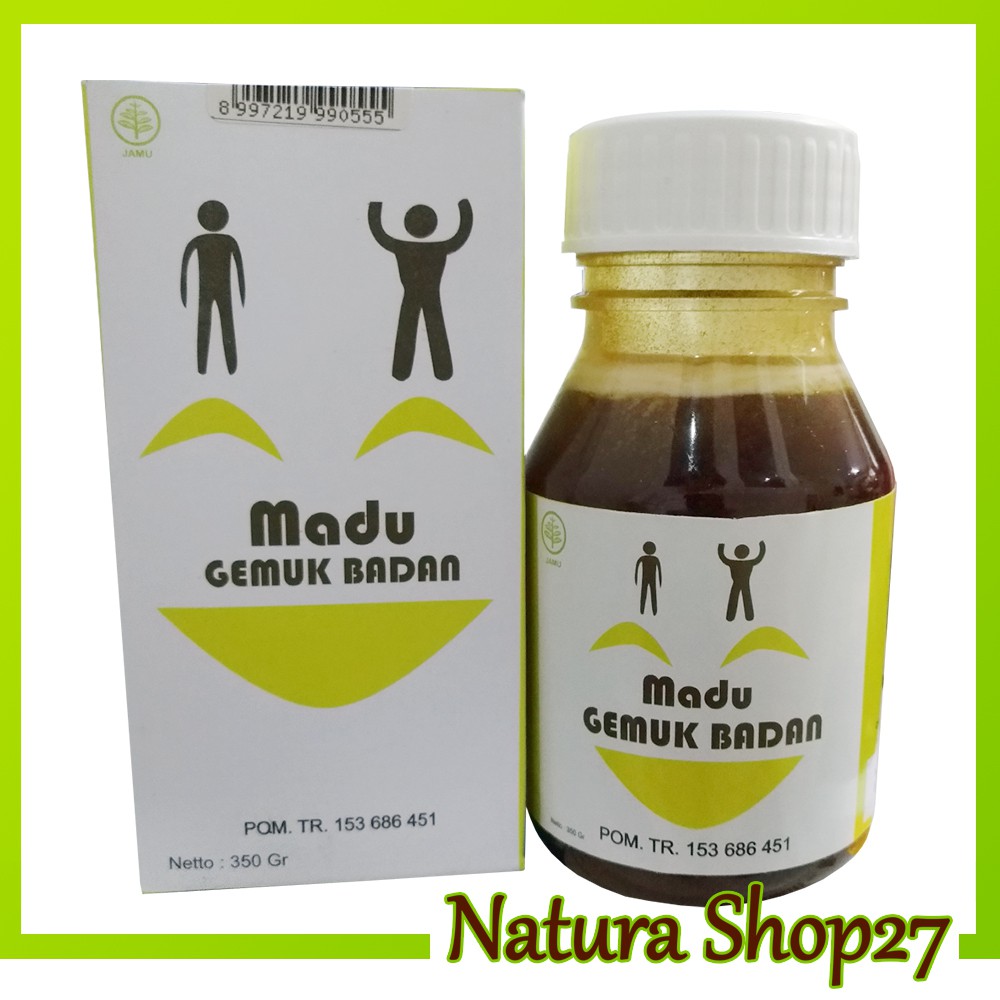 Madu Gemuk Badan Dewasa Isi 350ml Madu Penggemuk Badan Indonesia