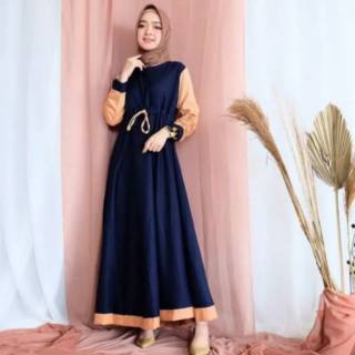  Baju  wanita muslim gamis  lazara Shopee Indonesia