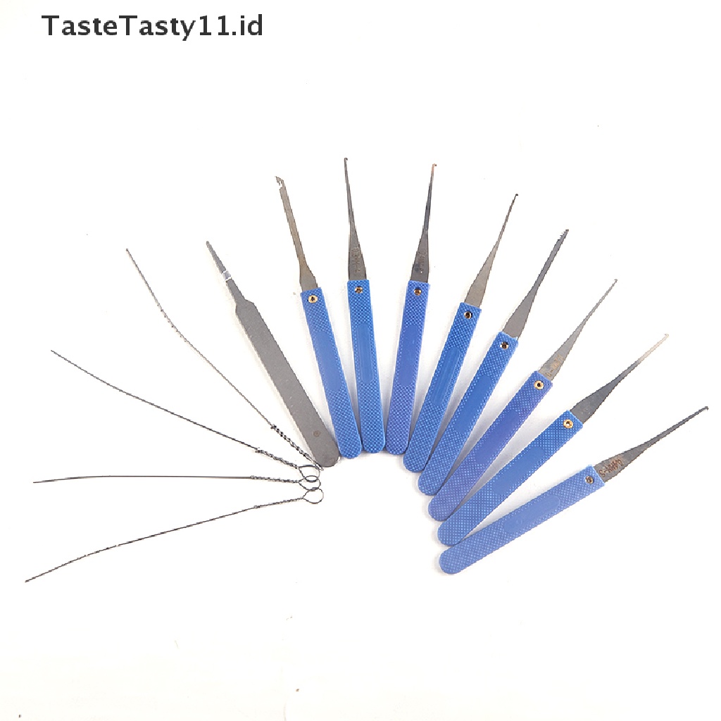 【TasteTasty】 13Pcs/set Lock Repair Pick Professional Remove Broken Key Tool Locksmith Supply .