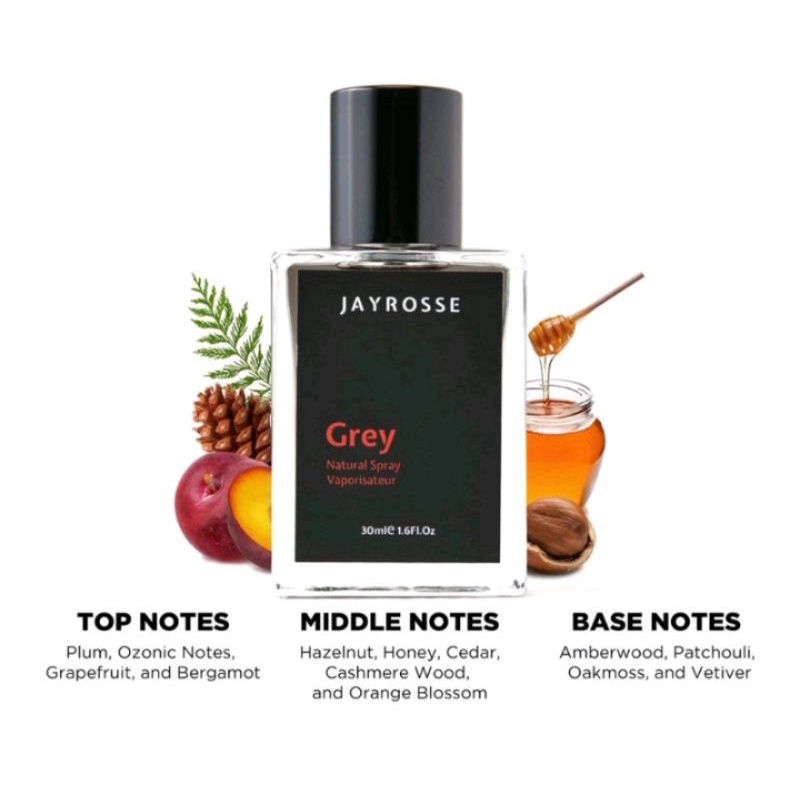 [VIRAL] PARFUM JAYROSSE - GREY 30 ML