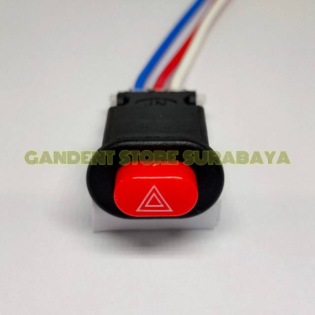Saklar hazard motor mobil universal