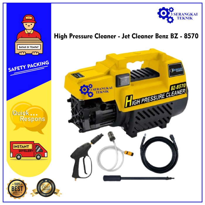 [TISERA] high Pressure cleaner - jet cleaner Benz BZ - 8570