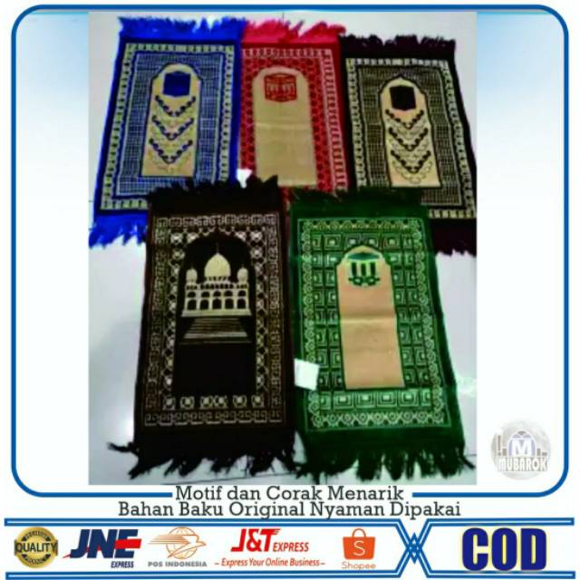 Sajadah Muka/ Kepala/ Anak/ Kecil Turki/ Turkey, beludru, tebal